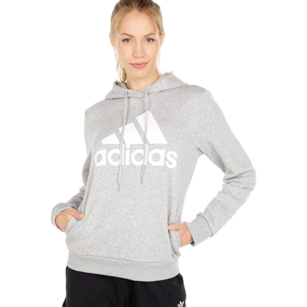 Adidas Women's Gray Hoodie
